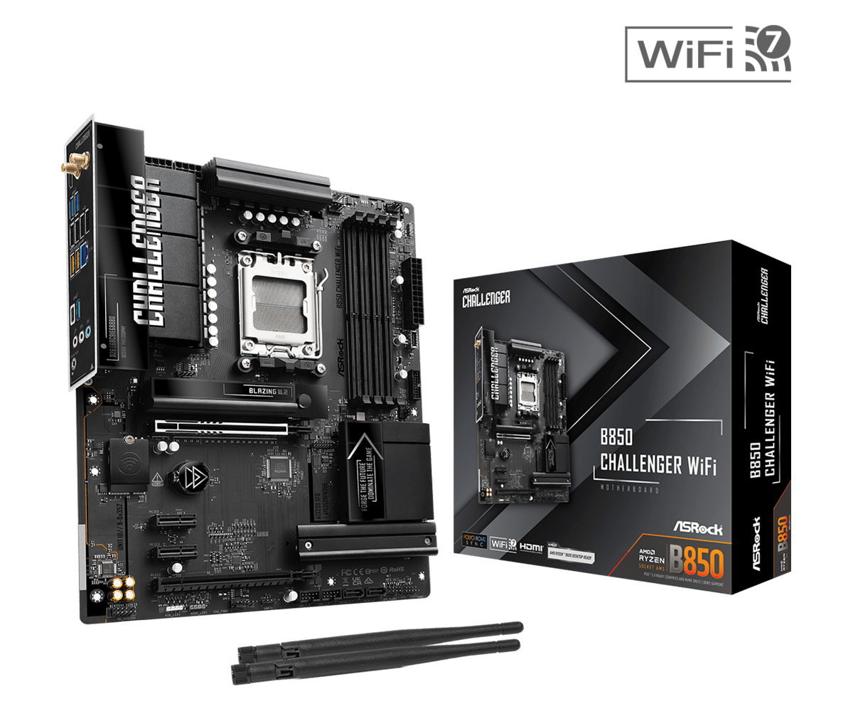 MAINBOARD ASROCK B850 CHALLENGER WIFI